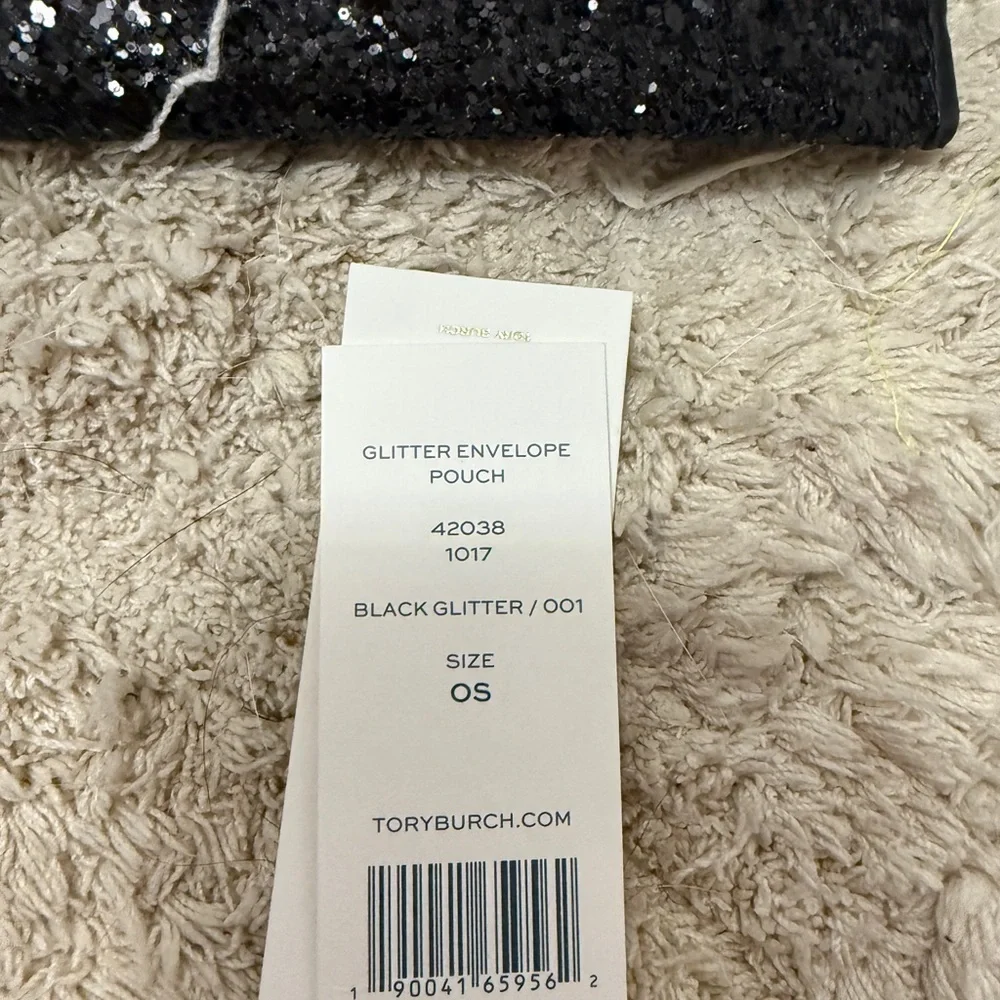 Tory Burch Sparkling Black Clutch